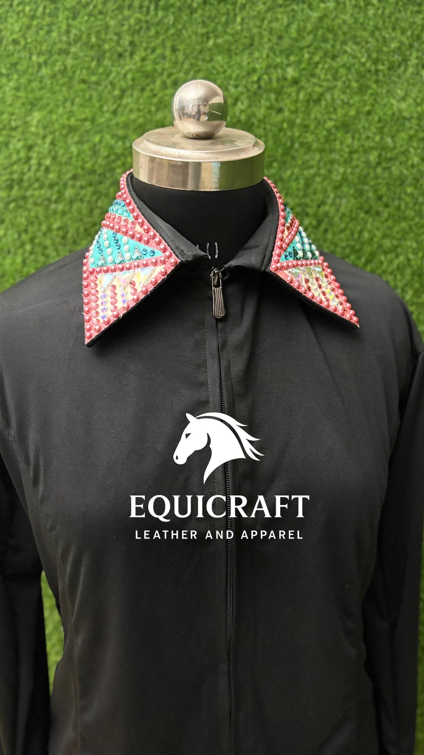 Western Show Shirt | Rodeo Shirt Women | Cowgirl Show Clothing | Equestrian Apparel