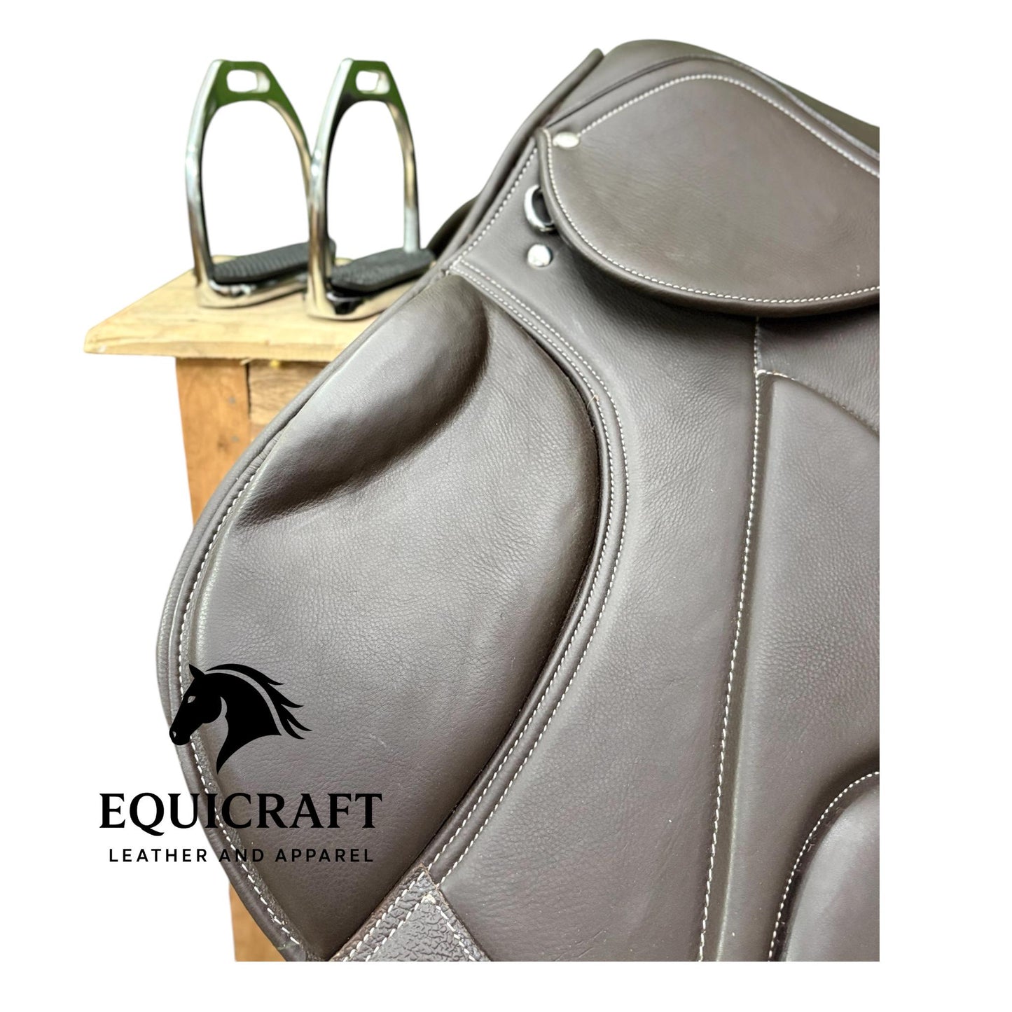 Leather Close Contact Horse Saddle | English Riding Saddle