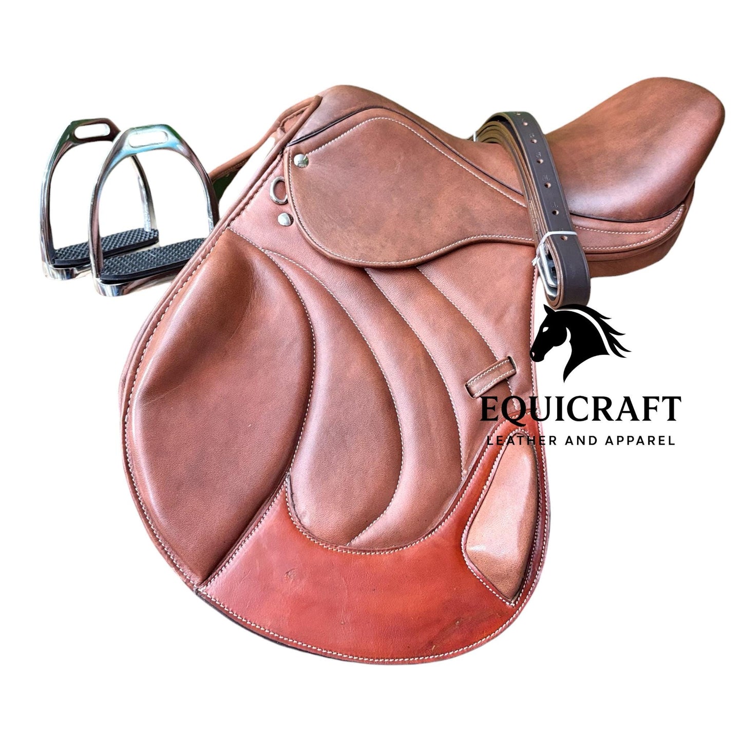Leather Close Contact Horse Saddle | English Riding Saddle