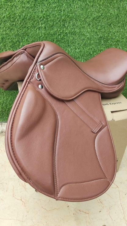 Leather Close Contact Horse Saddle | English Riding Saddle