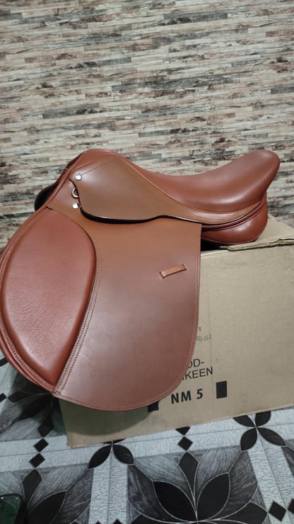 Leather Jumping Horse Saddle | English Riding Saddle