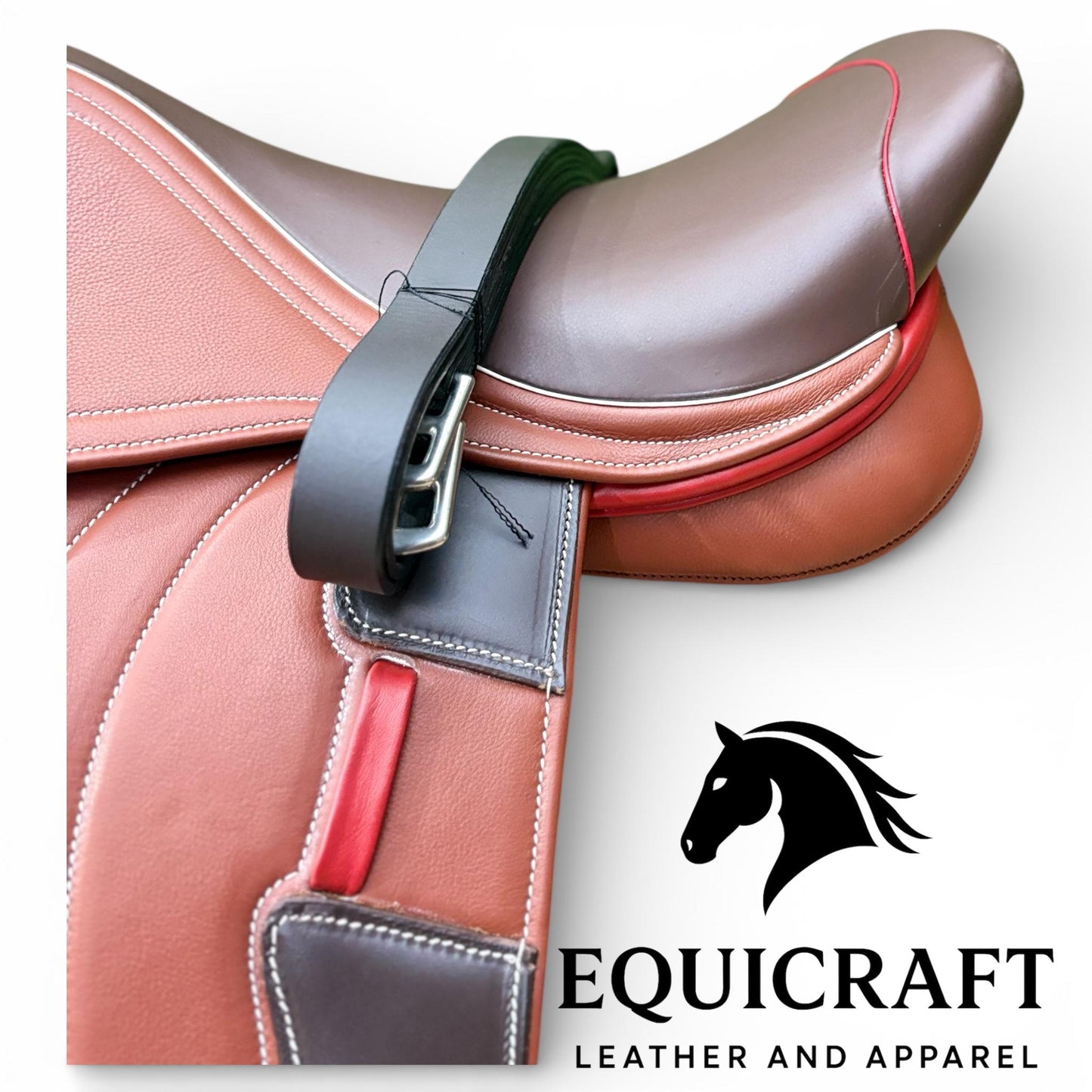 Leather Close Contact Horse Saddle | English Riding Saddle