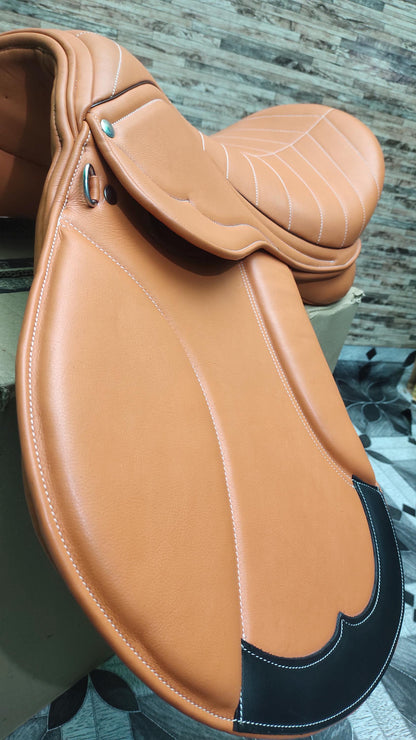 Leather Close Contact Horse Saddle | English Riding Saddle