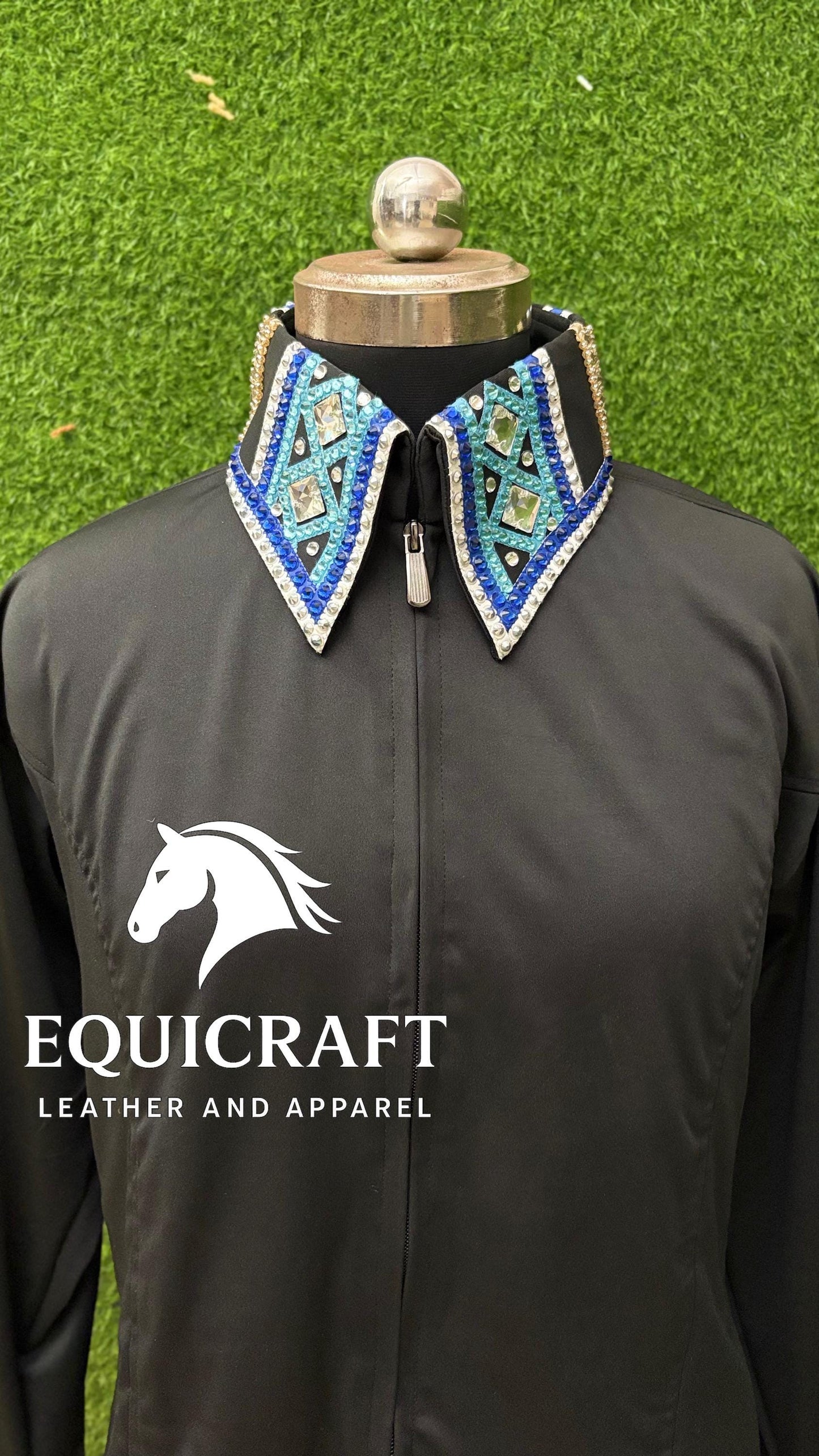 Western Show Shirt | Rodeo Shirt Women | Cowgirl Show Clothing | Equestrian Apparel