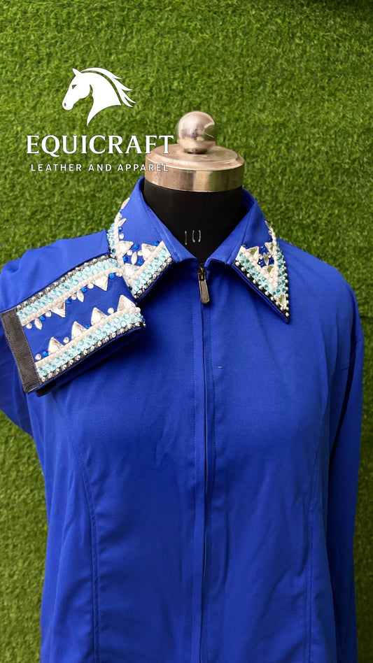 Western Show Shirt | Rodeo Shirt Women | Cowgirl Show Clothing | Equestrian Apparel