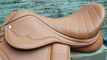Leather Close Contact Horse Saddle | English Riding Saddle