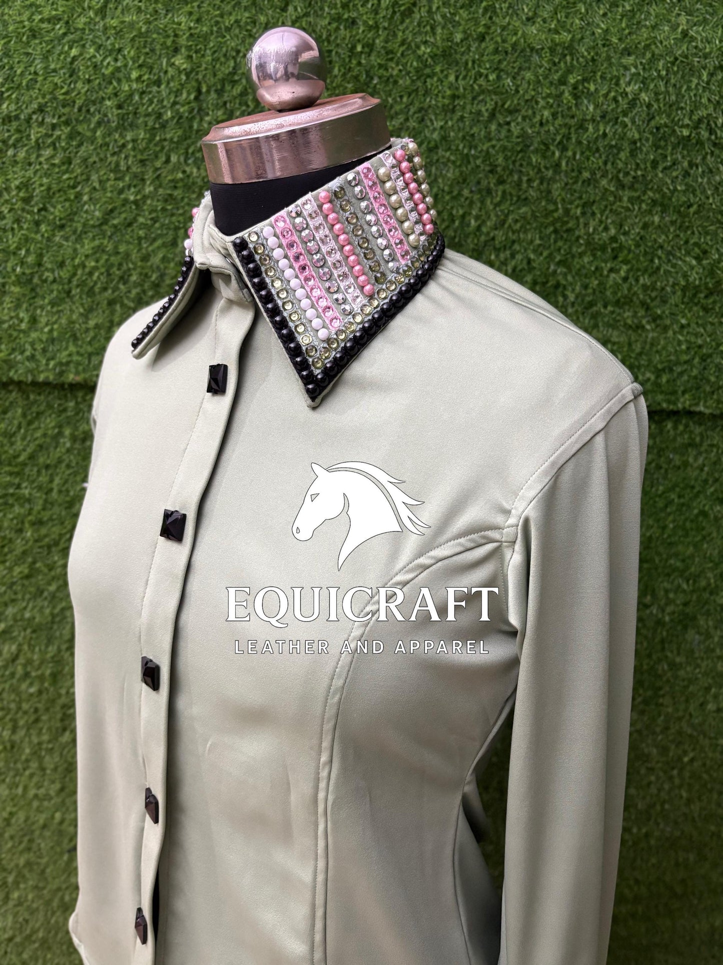 Western Show Shirt | Rodeo Shirt Women | Cowgirl Show Clothing | Equestrian Apparel