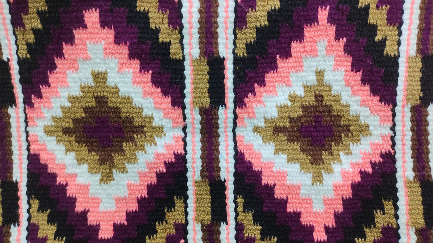 Western Saddle Blanket Handmade | Thick Wool Horse Saddle Pad | Cowboy Ranch Riding Blanket | Equestrian Tack | Trail Riding Gear