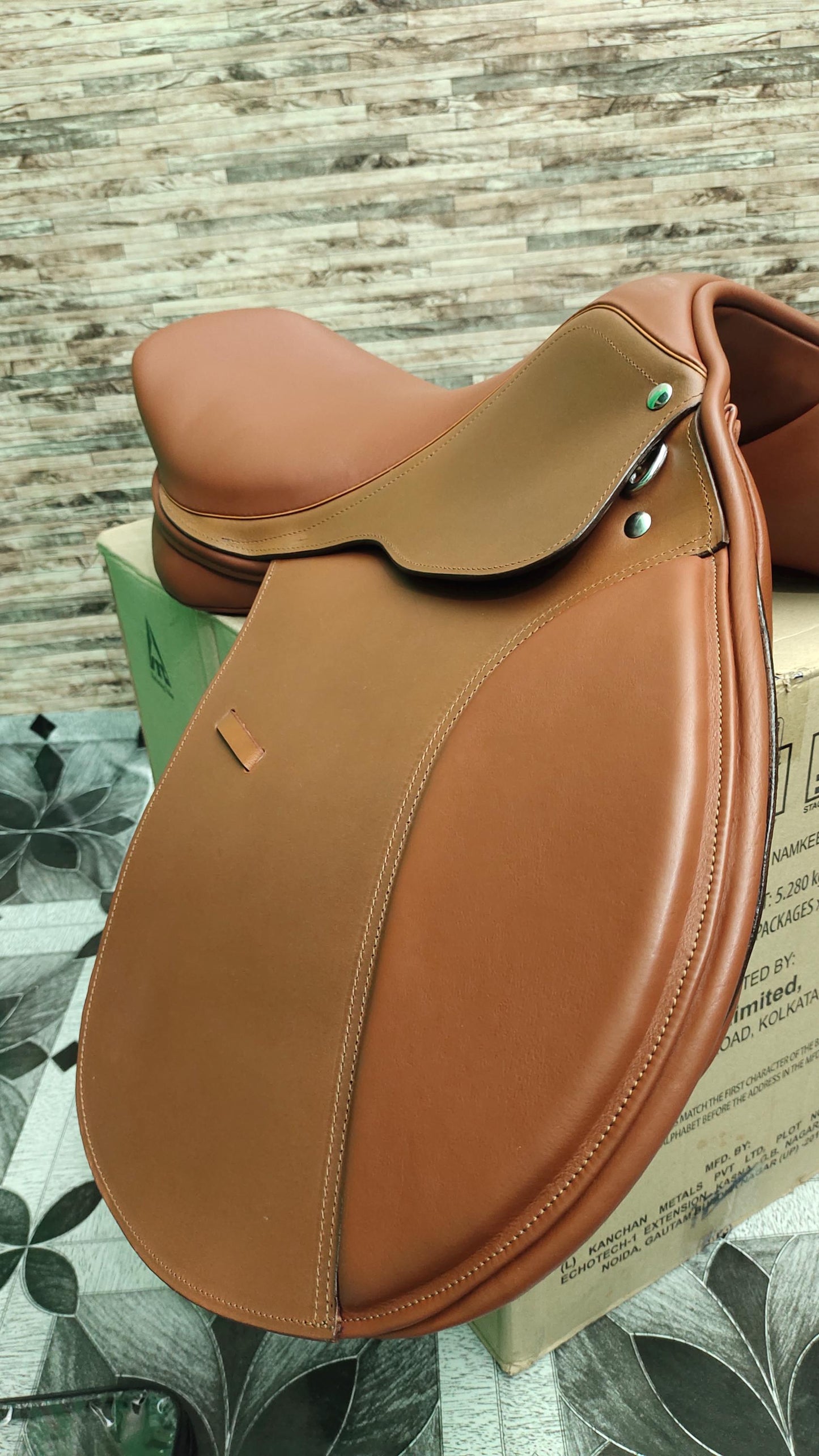 Leather Jumping Horse Saddle | English Riding Saddle