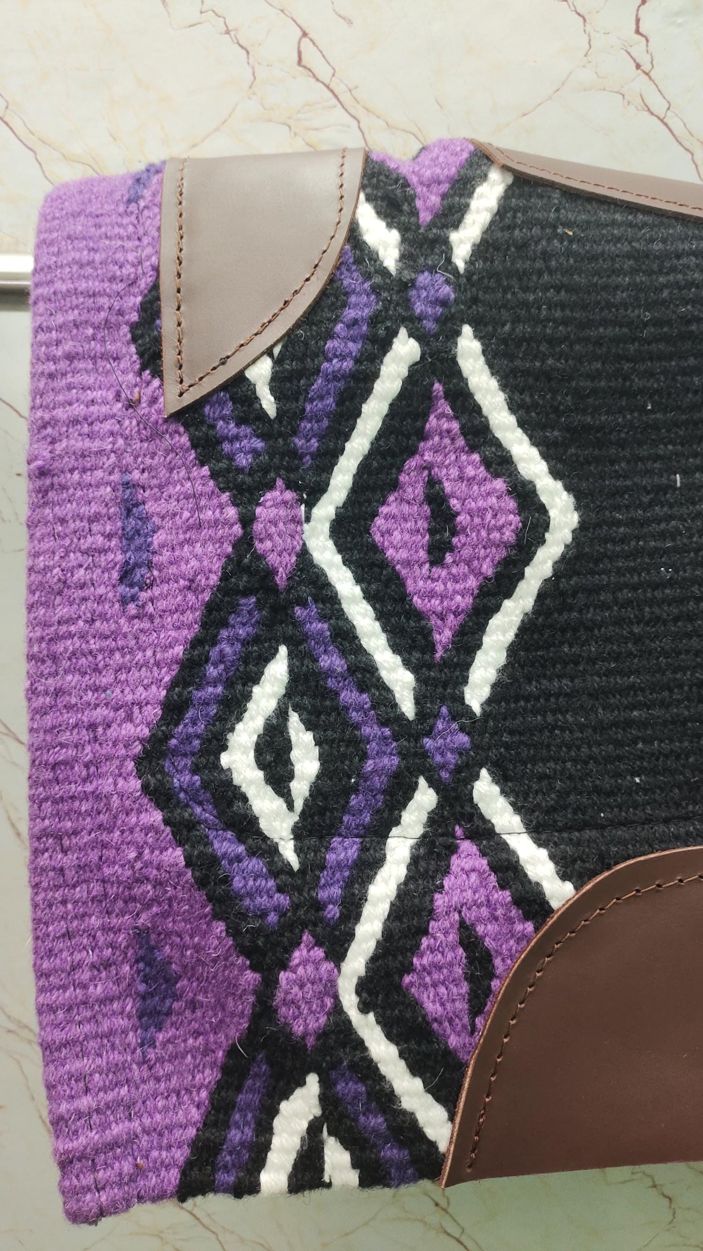 Handmade Western Ranch Saddle Pad | Contoured Fit, Comfortable Riding