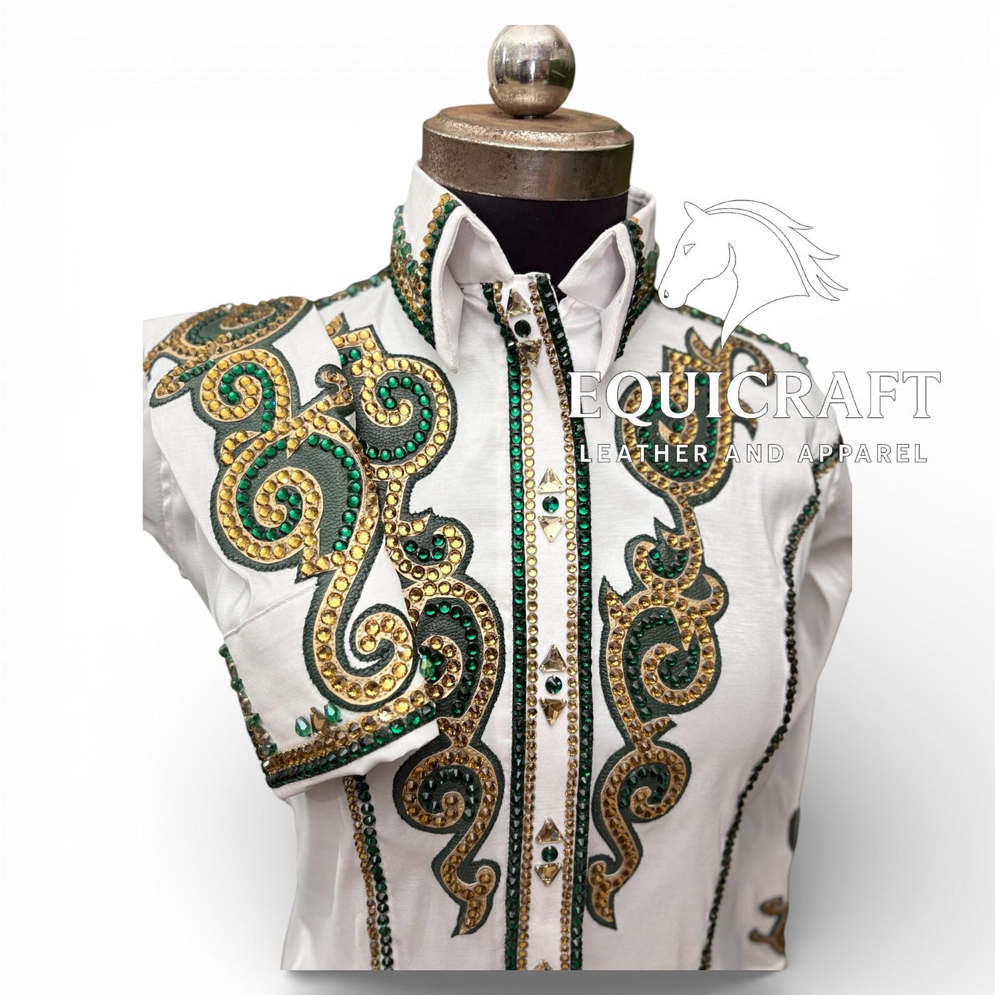 Western Show Shirt | Rodeo Shirt Women | Cowgirl Show Clothing | Equestrian Apparel