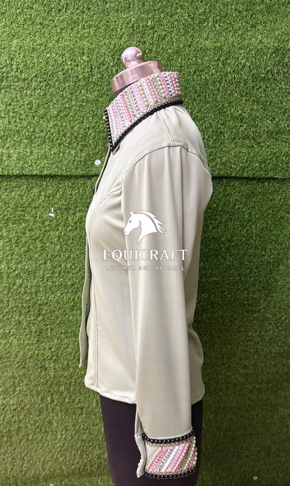 Western Show Shirt | Rodeo Shirt Women | Cowgirl Show Clothing | Equestrian Apparel