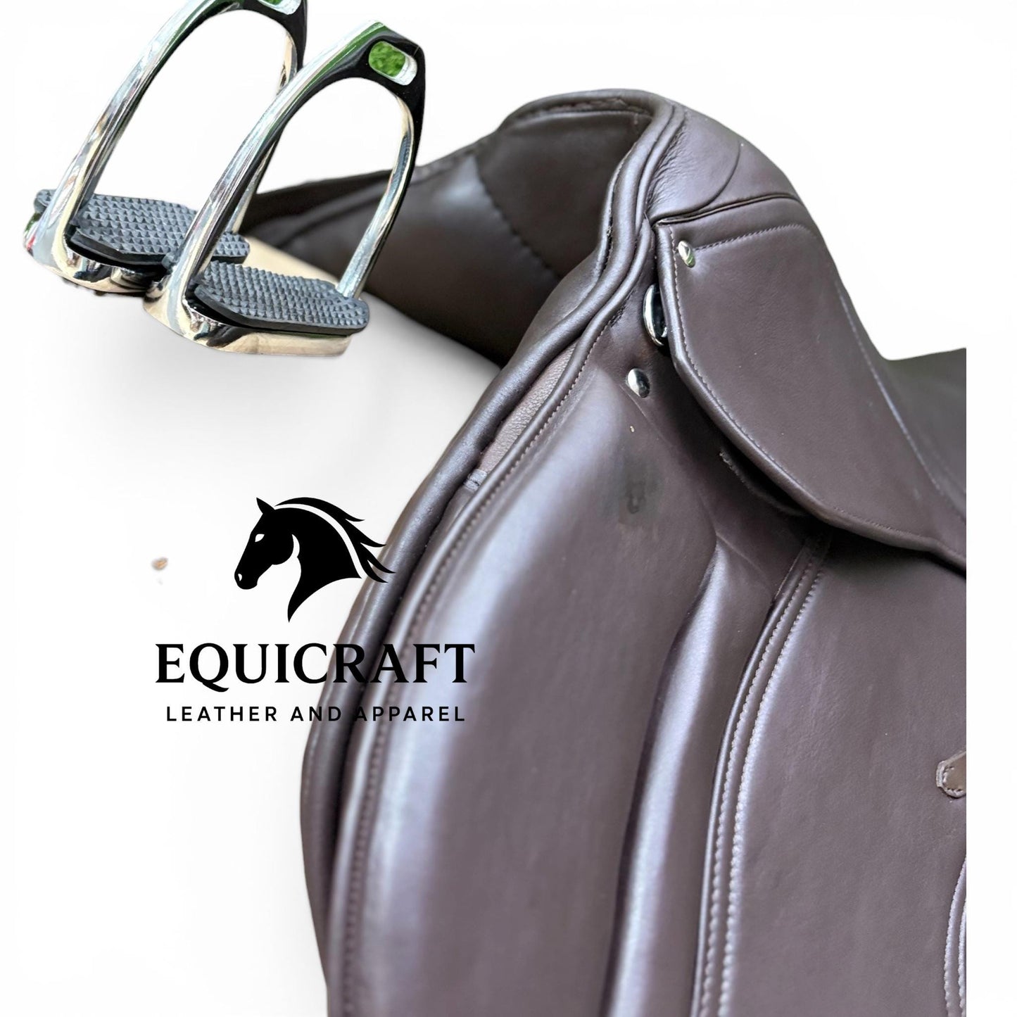 Leather Close Contact Horse Saddle | English Riding Saddle
