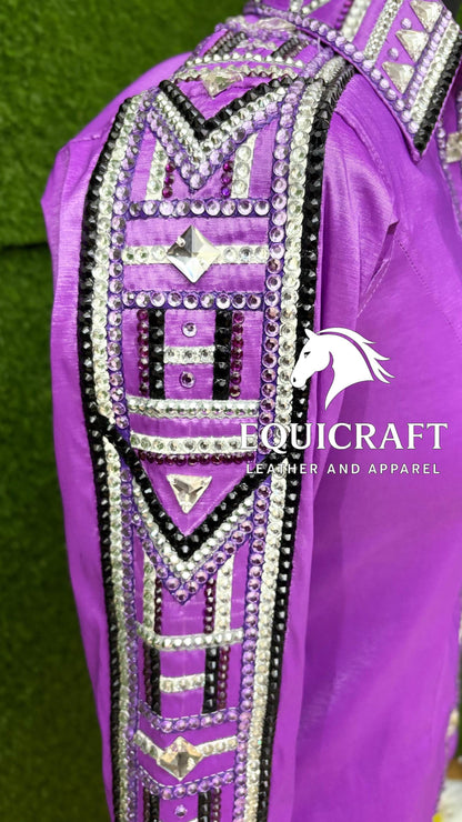 Western Show Shirt | Rodeo Shirt Women | Cowgirl Show Clothing | Equestrian Apparel