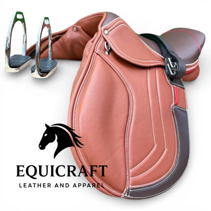 Leather Close Contact Horse Saddle | English Riding Saddle