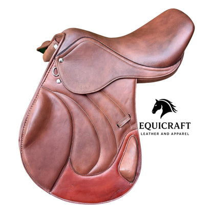 Leather Close Contact Horse Saddle | English Riding Saddle