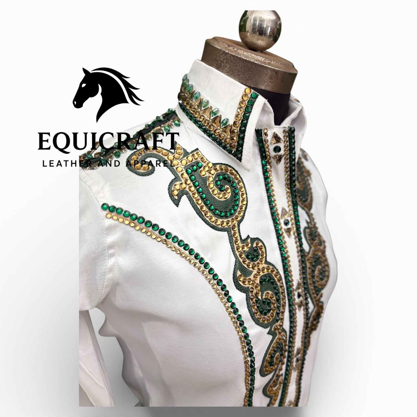 Western Show Shirt | Rodeo Shirt Women | Cowgirl Show Clothing | Equestrian Apparel