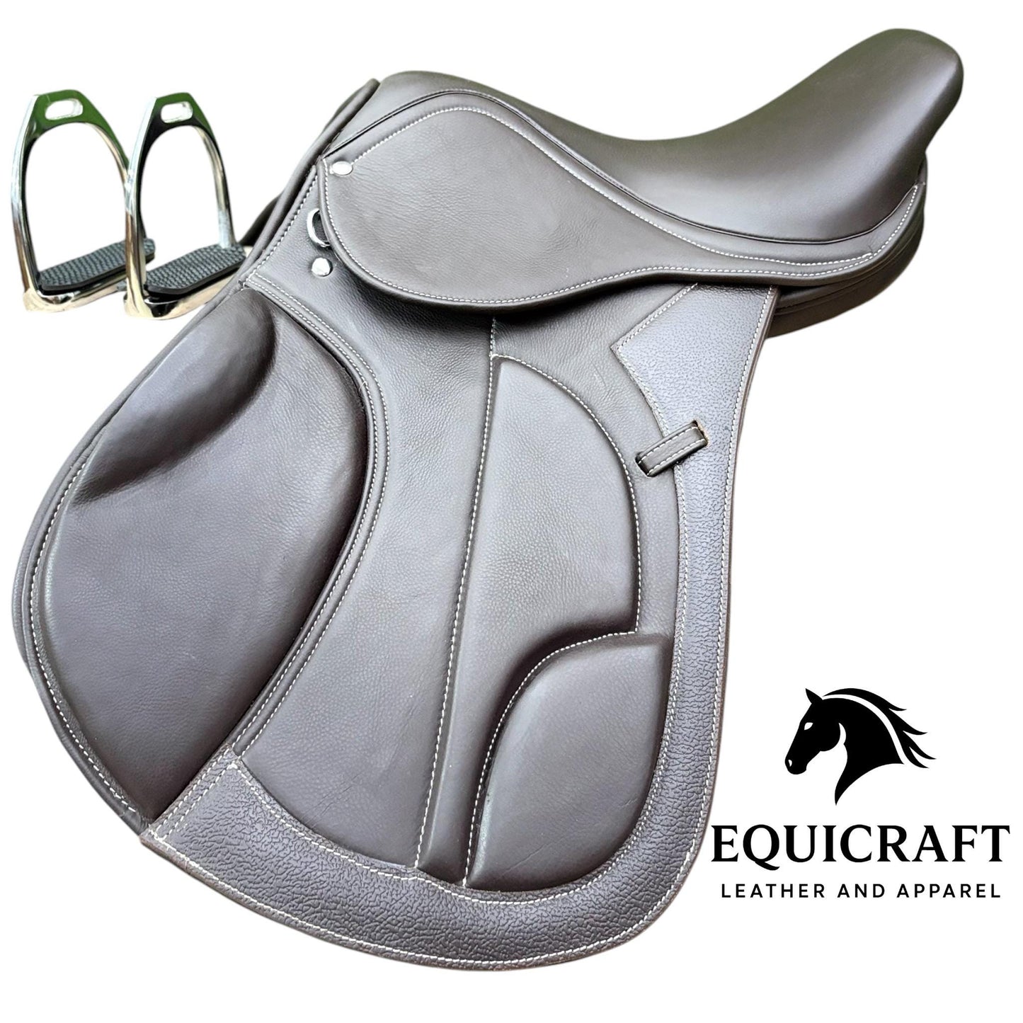 Leather Close Contact Horse Saddle | English Riding Saddle