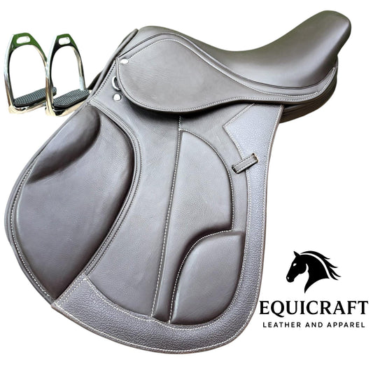 Leather Close Contact Horse Saddle | English Riding Saddle