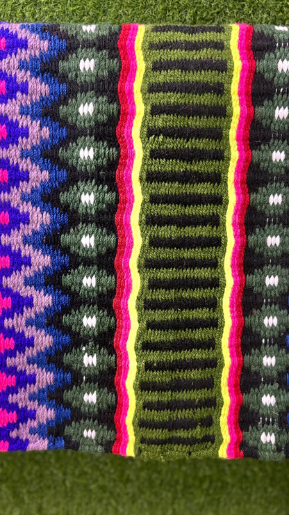 Western Wool Show Blanket | Handwoven Saddle Pad | Custom Horse Tack for Trail & Arena Riding