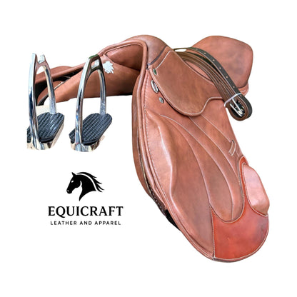 Leather Close Contact Horse Saddle | English Riding Saddle