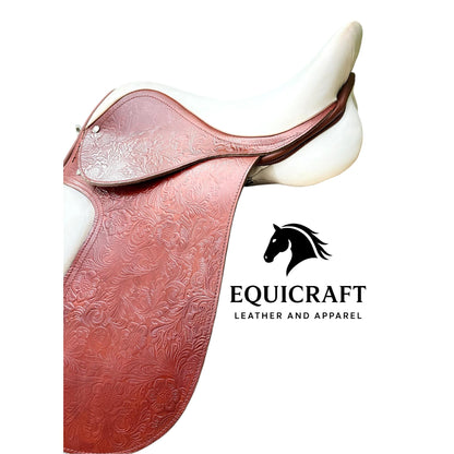 Leather Close Contact Horse Saddle | English Riding Saddle