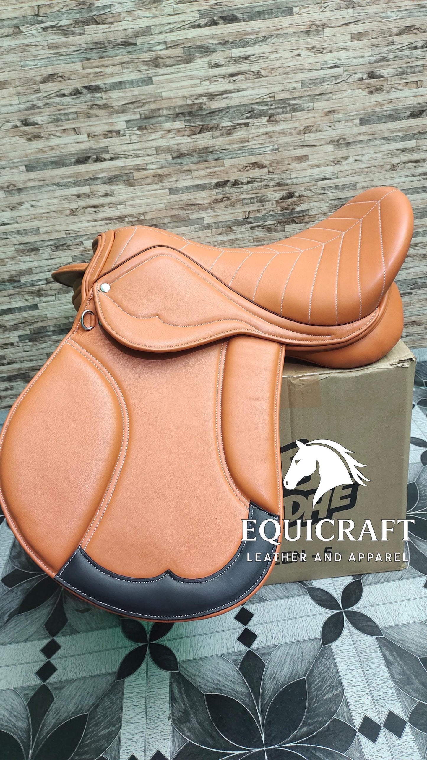 Leather Close Contact Horse Saddle | English Riding Saddle