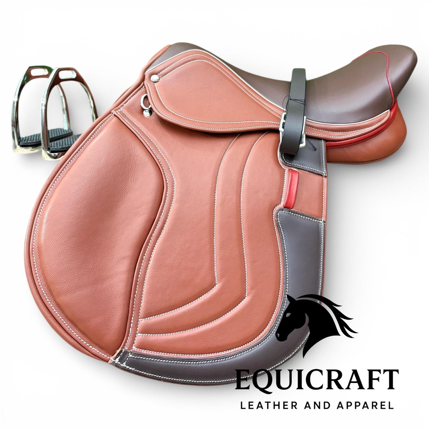 Leather Close Contact Horse Saddle | English Riding Saddle