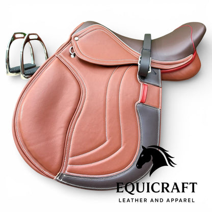 Leather Close Contact Horse Saddle | English Riding Saddle