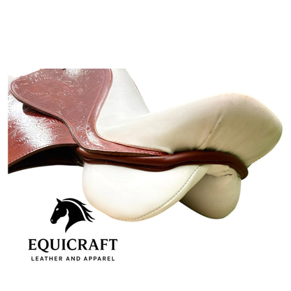 Leather Close Contact Horse Saddle | English Riding Saddle