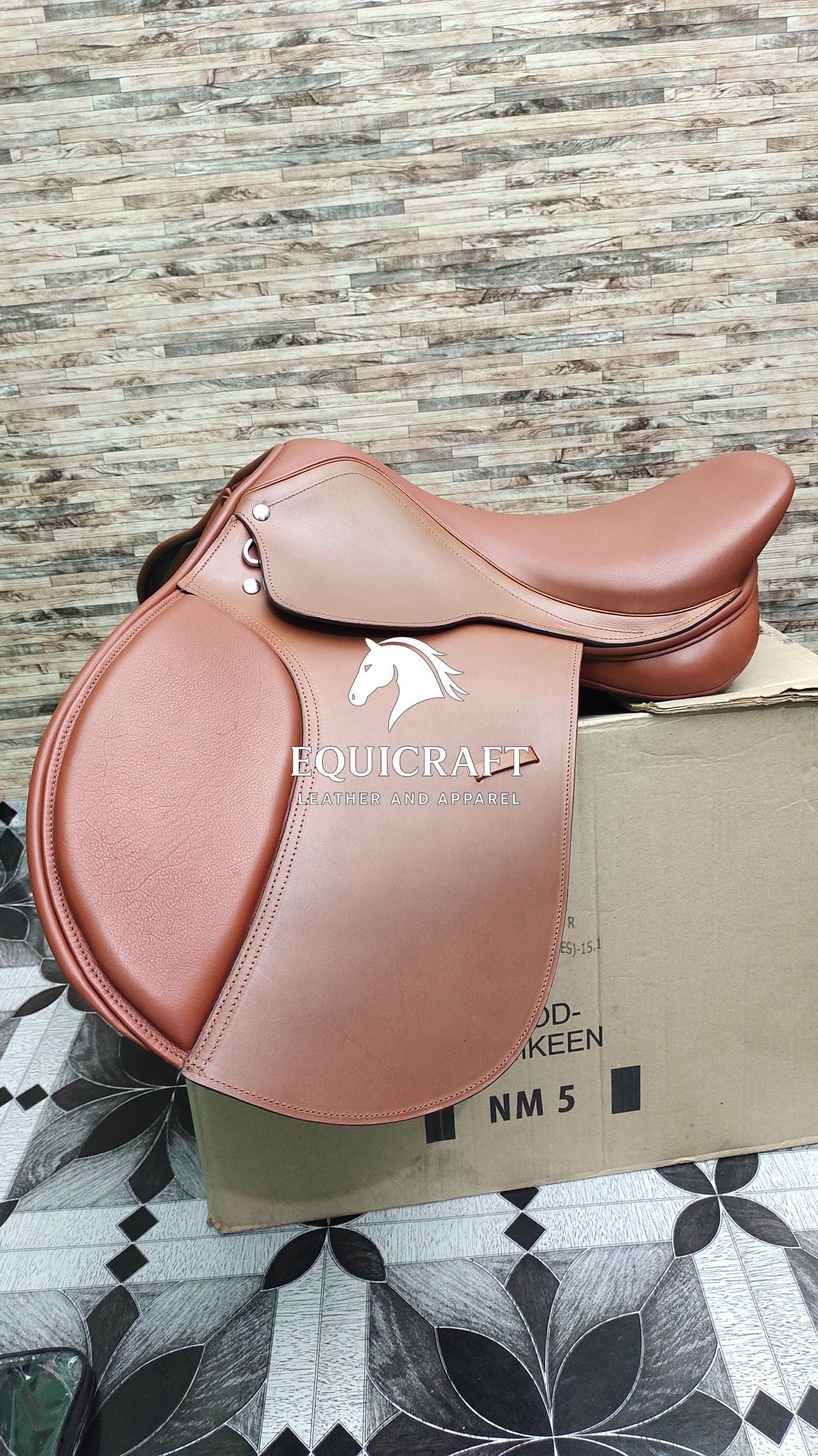 Leather Jumping Horse Saddle | English Riding Saddle