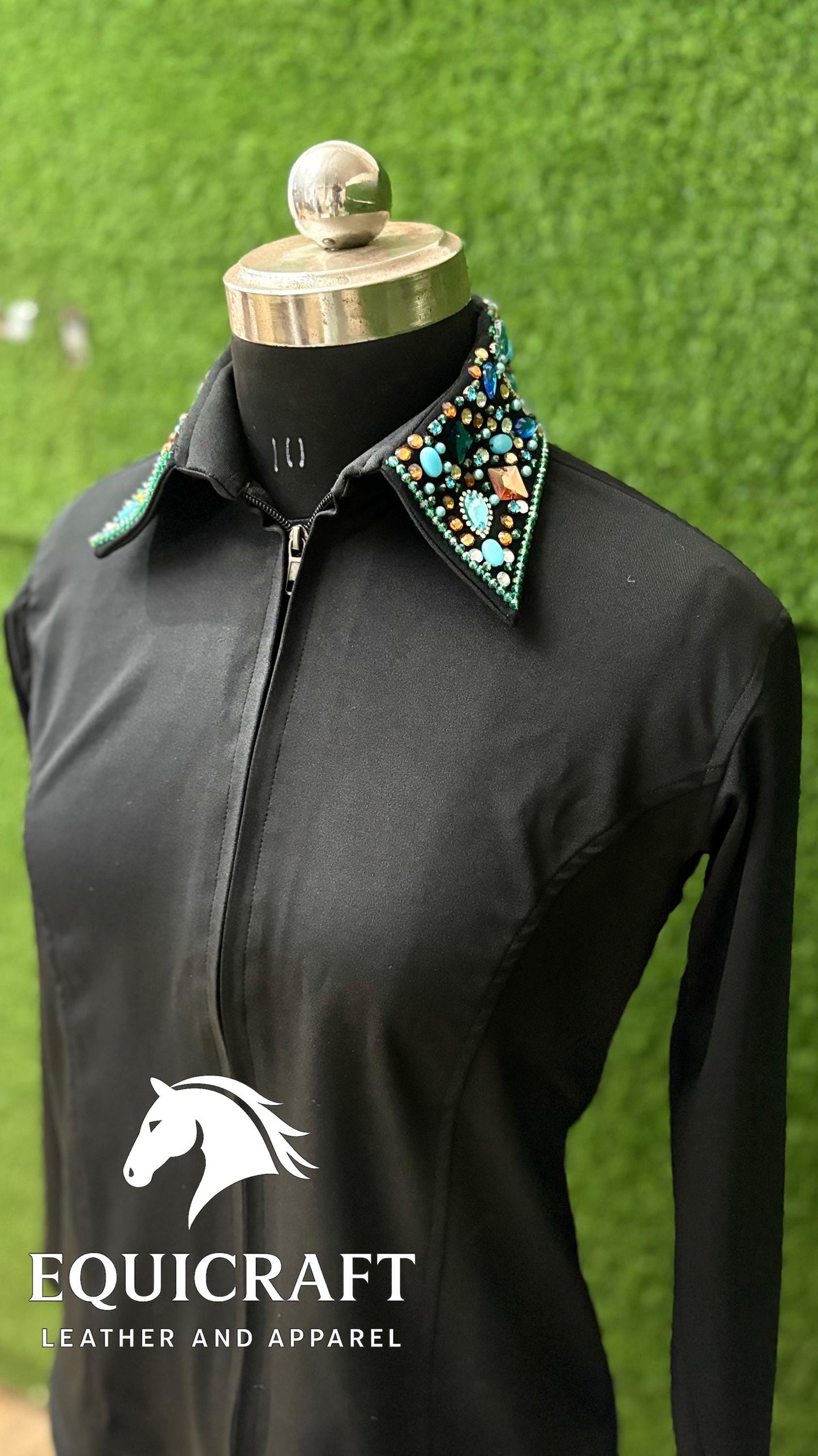 Western Show Shirt | Rodeo Shirt Women | Cowgirl Show Clothing | Equestrian Apparel