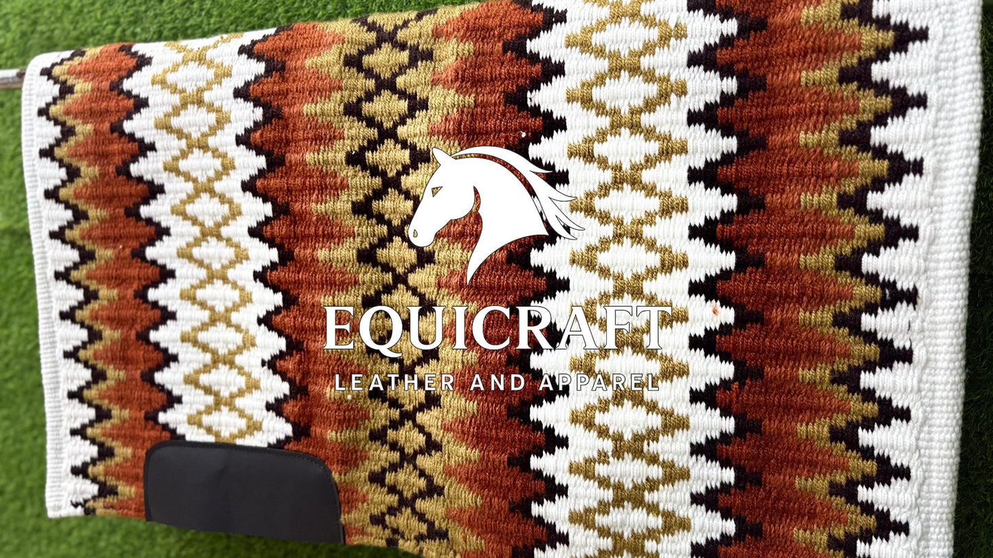 Western Showmanship Set | Crystal Show Shirt with Wool Saddle Blanket | Custom Options