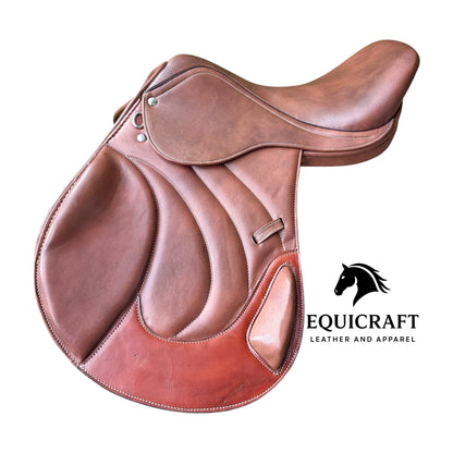 Leather Close Contact Horse Saddle | English Riding Saddle