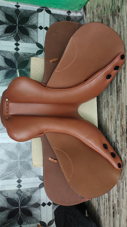 Leather Jumping Horse Saddle | English Riding Saddle