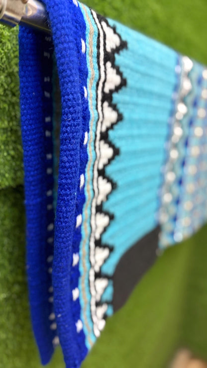 Rhinestone Show Shirt & Wool Saddle Blanket | Western Showmanship Apparel