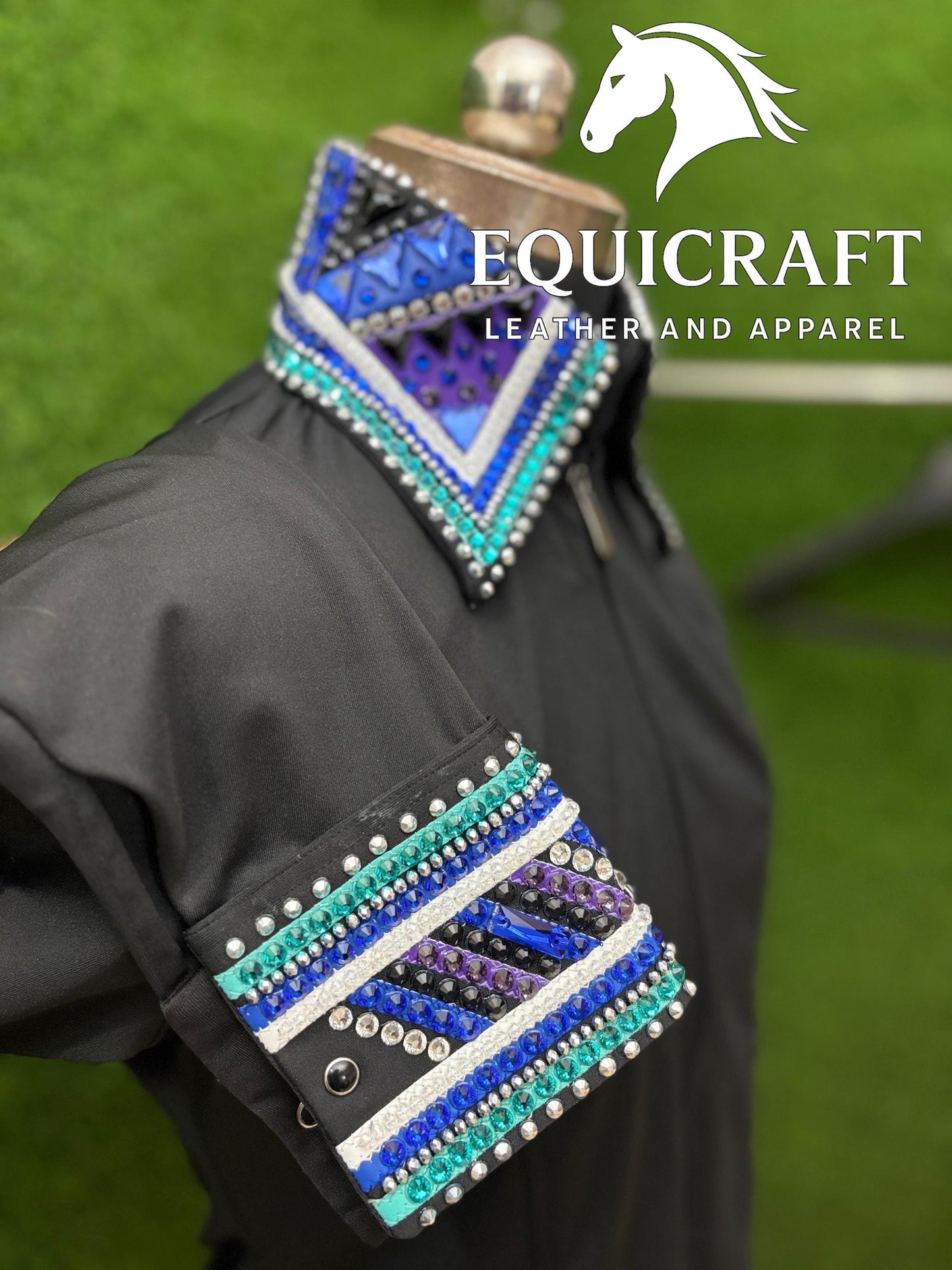 Western Show Shirt | Rodeo Shirt Women | Cowgirl Show Clothing | Equestrian Apparel