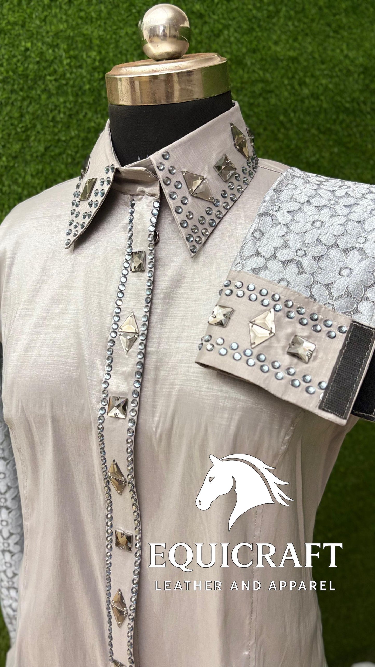 Western Show Shirt | Rodeo Shirt Women | Cowgirl Show Clothing | Equestrian Apparel
