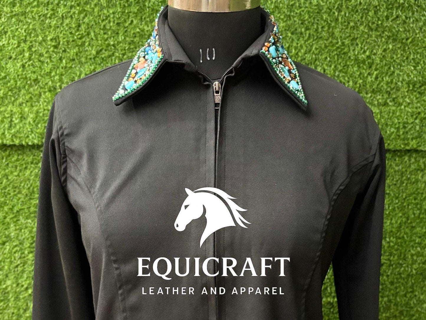 Western Show Shirt | Rodeo Shirt Women | Cowgirl Show Clothing | Equestrian Apparel