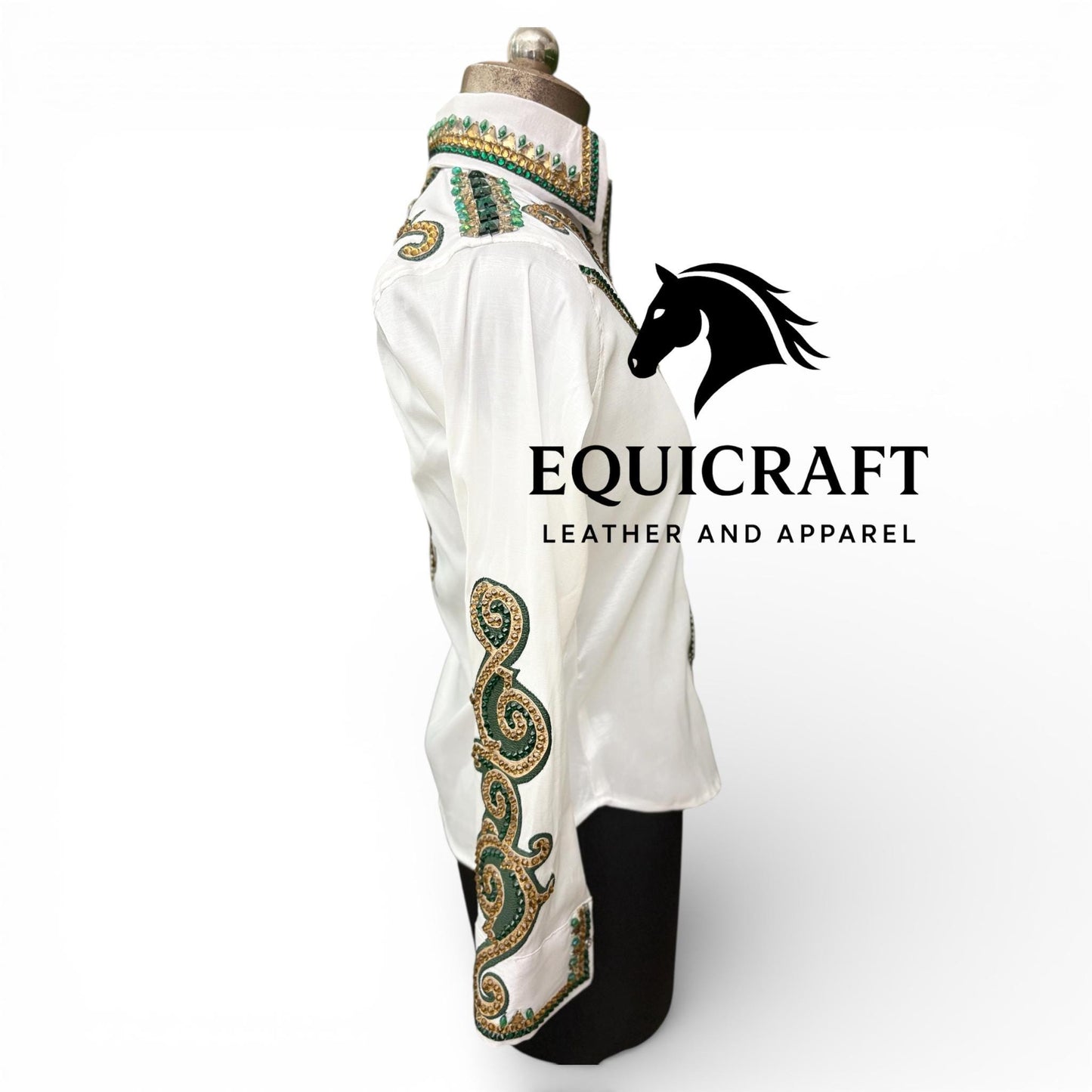 Western Show Shirt | Rodeo Shirt Women | Cowgirl Show Clothing | Equestrian Apparel