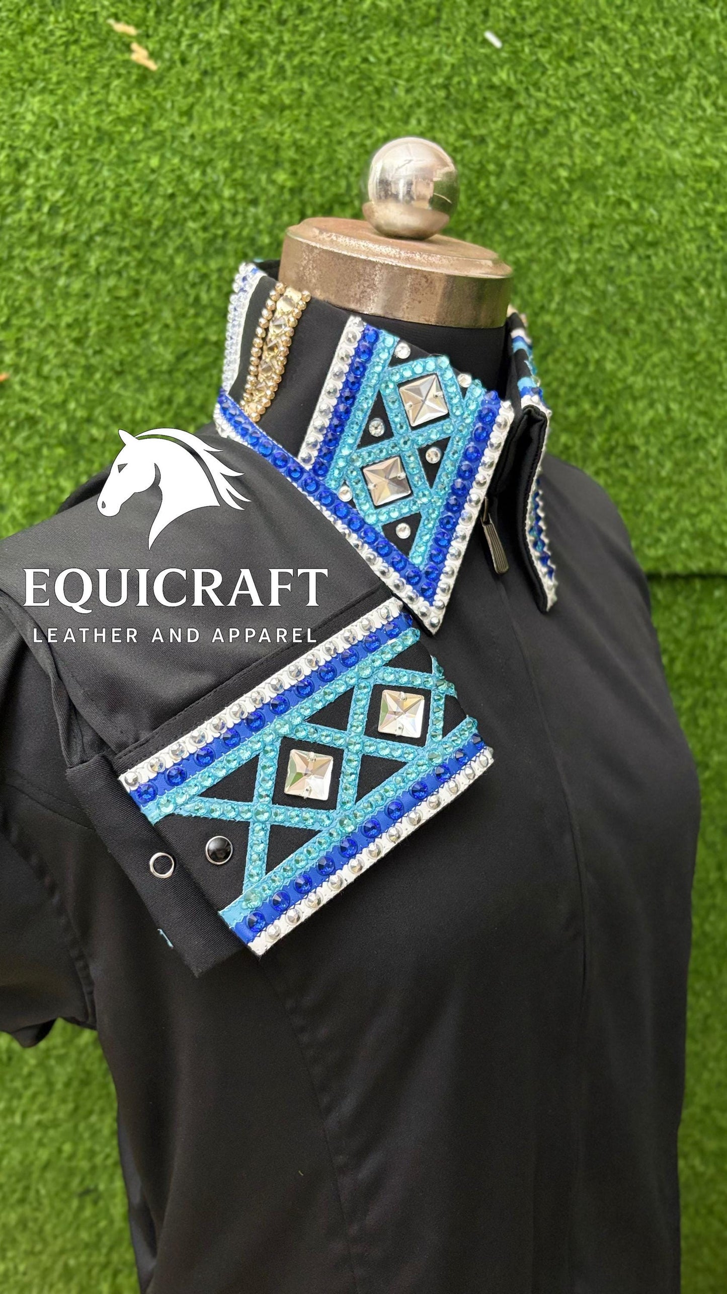 Western Show Shirt | Rodeo Shirt Women | Cowgirl Show Clothing | Equestrian Apparel