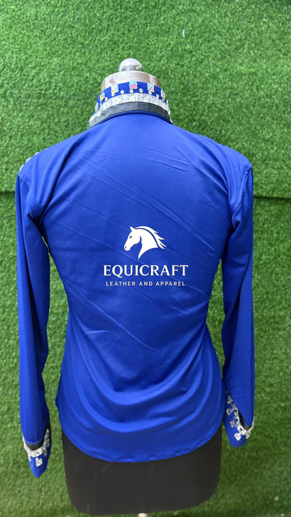 Western Show Shirt | Rodeo Shirt Women | Cowgirl Show Clothing | Equestrian Apparel