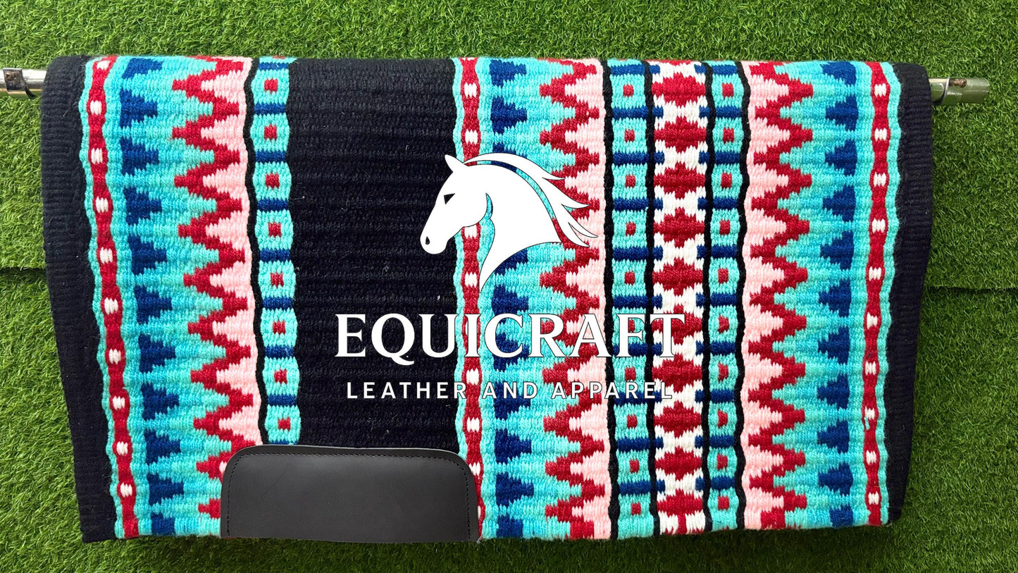 Rhinestone Show Shirt & Wool Saddle Blanket | Western Showmanship Apparel