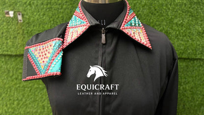 Western Show Shirt | Rodeo Shirt Women | Cowgirl Show Clothing | Equestrian Apparel